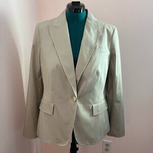 NWT Talbots Cotton Sateen Jacket
